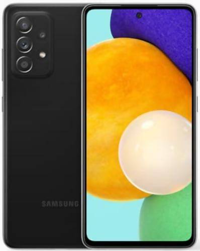 Galaxy A52 in Awesome Black — view 1