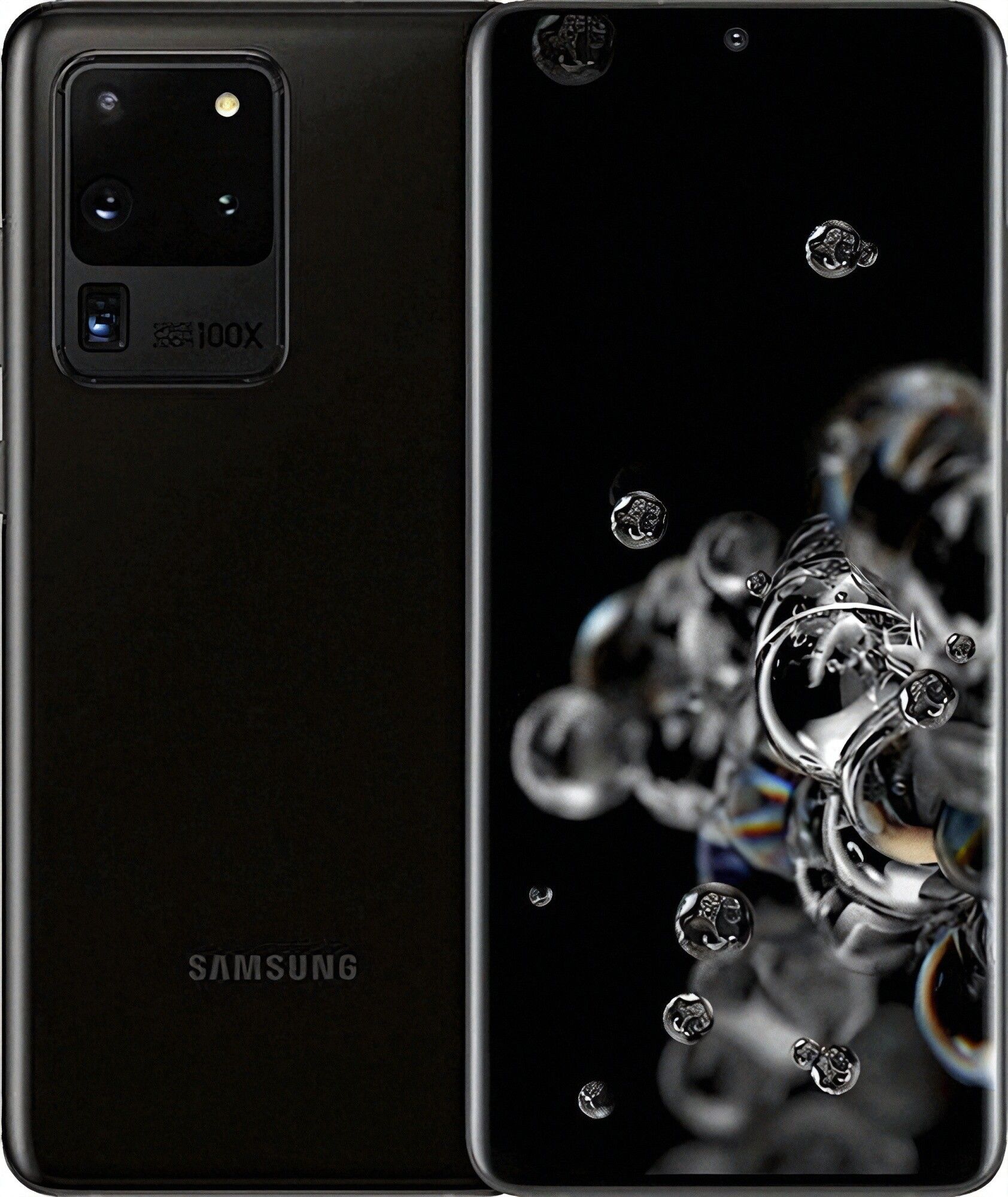 Galaxy S20 Ultra in Cosmic Black — view 1