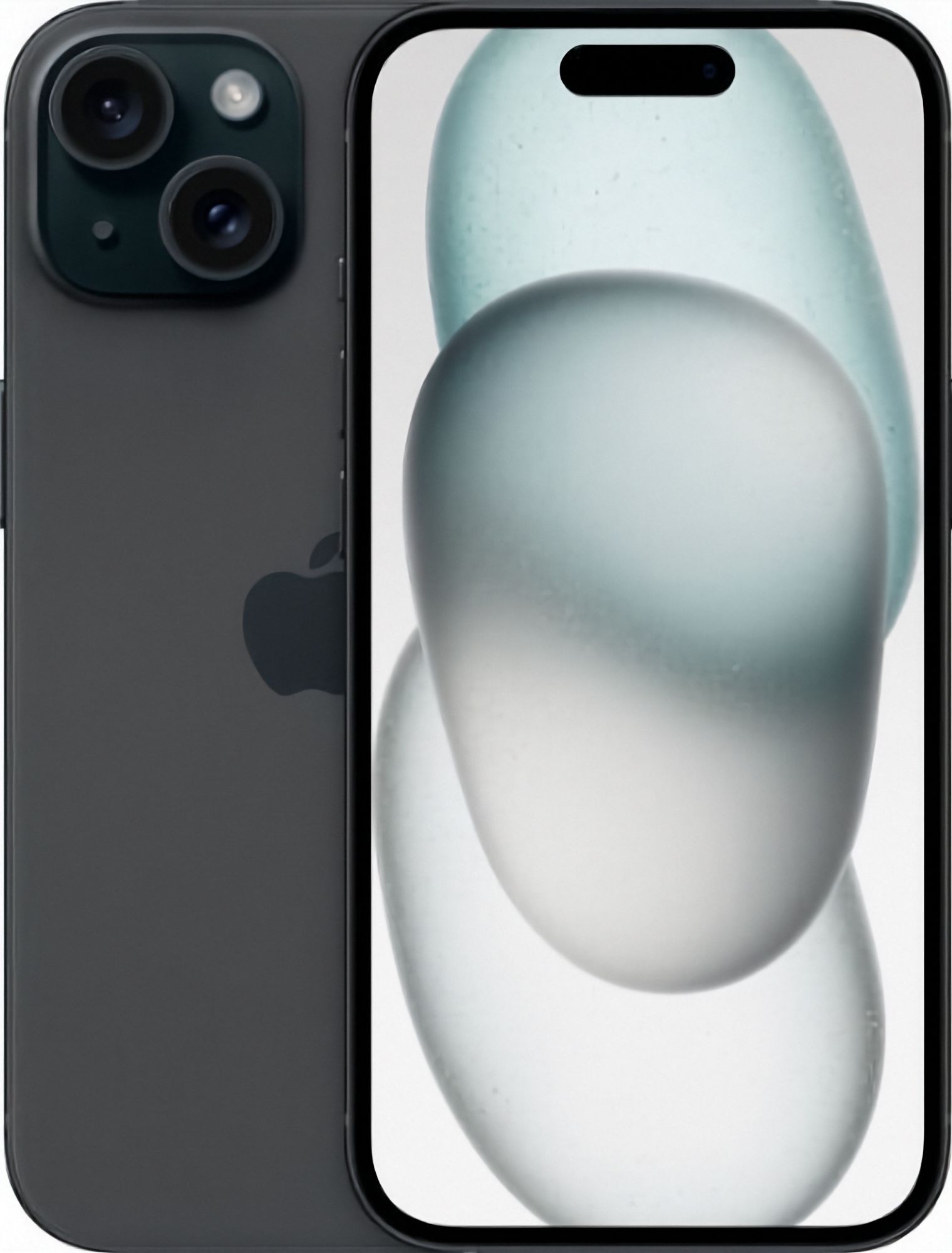 iPhone 15 in Black — view 1