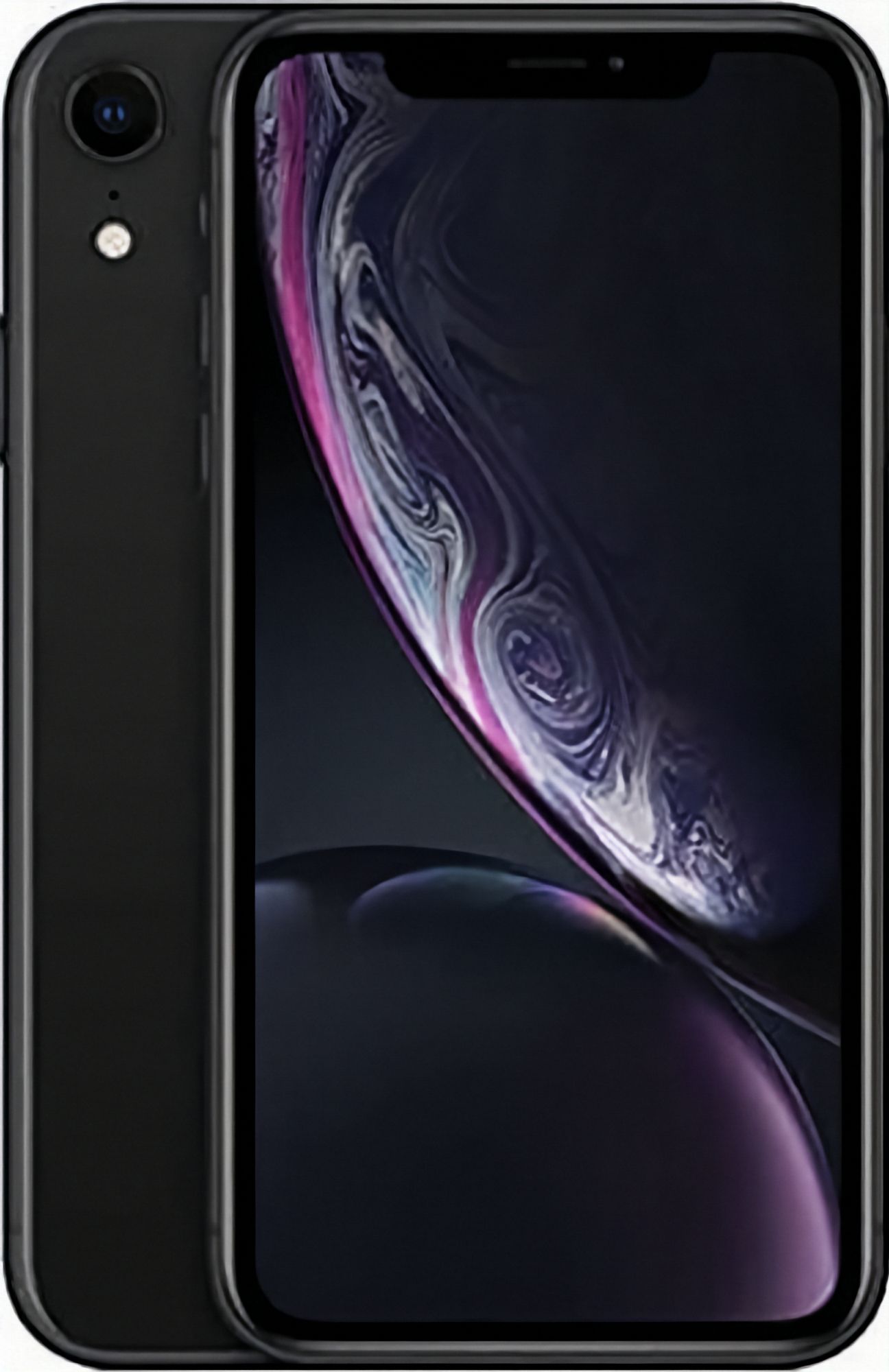 iPhone XR in Black — view 1