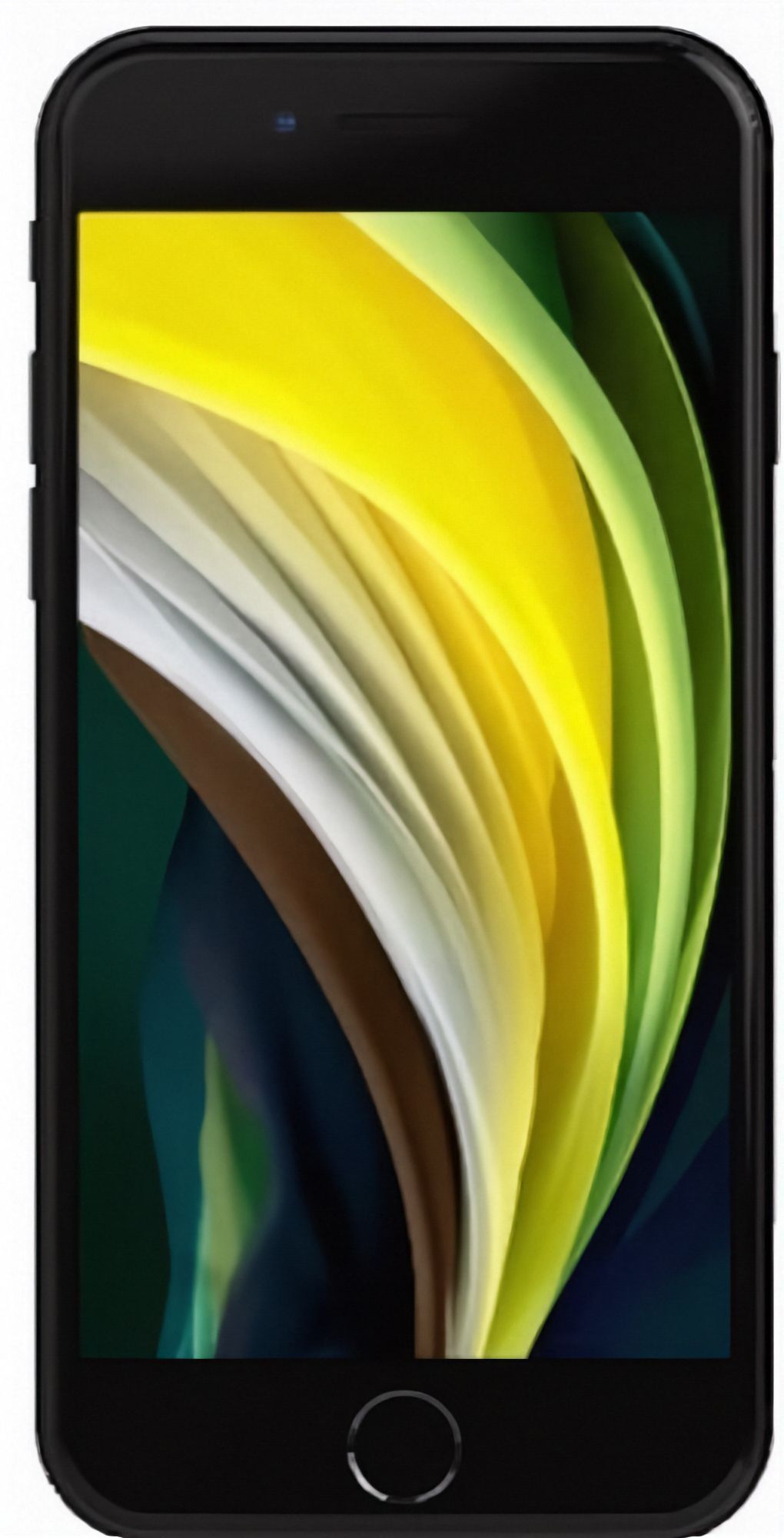 iPhone SE (2020) in Black — view 2