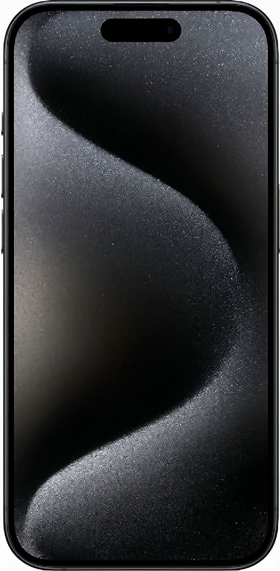 iPhone 15 Pro in Black Titanium — view 2