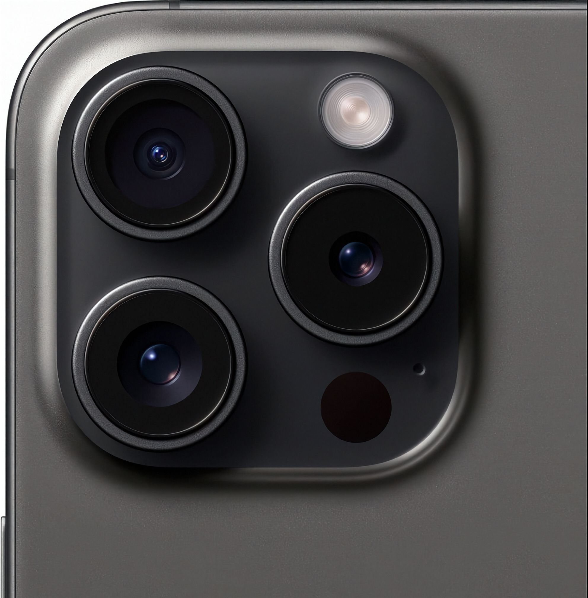 iPhone 15 Pro in Black Titanium — view 5