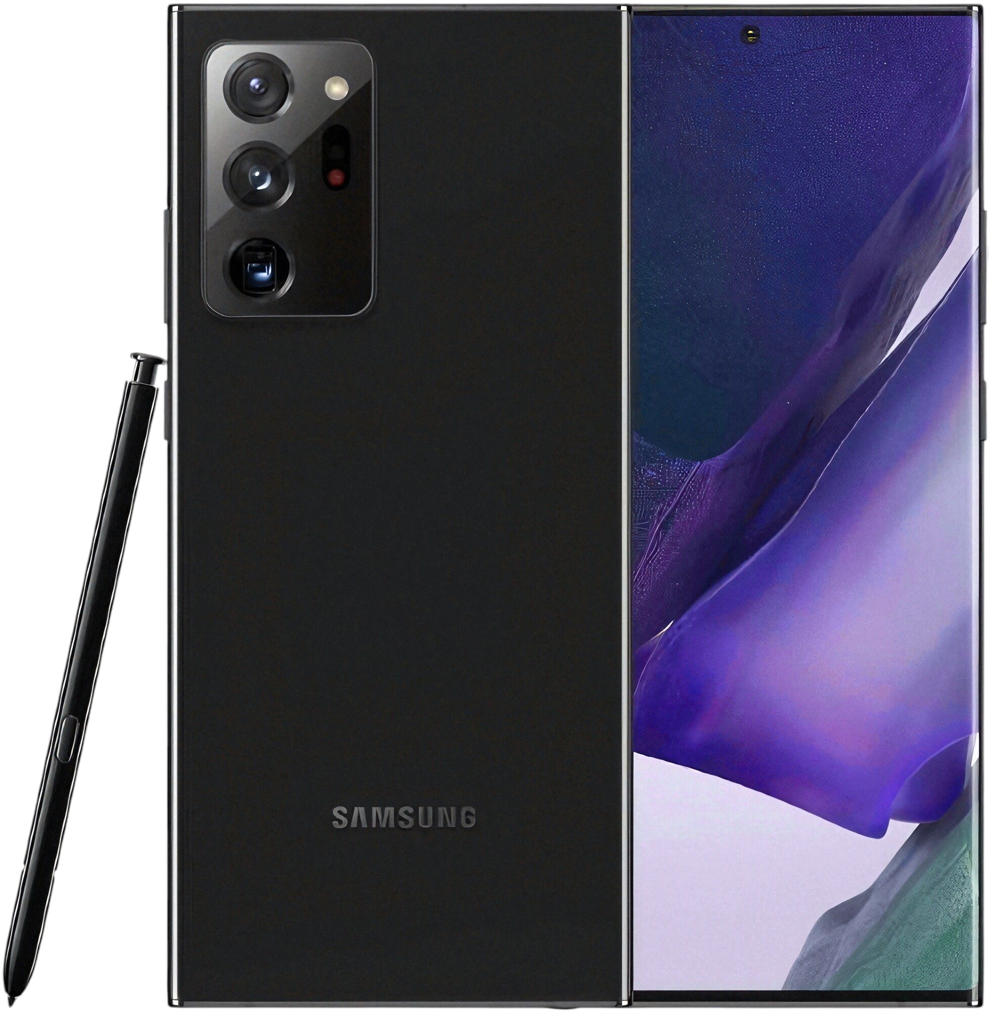 Galaxy Note 20 Ultra in Mystic Black — view 1