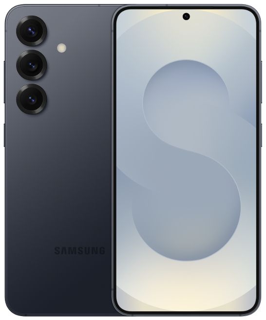 Galaxy S25 in Blue Black — view 1