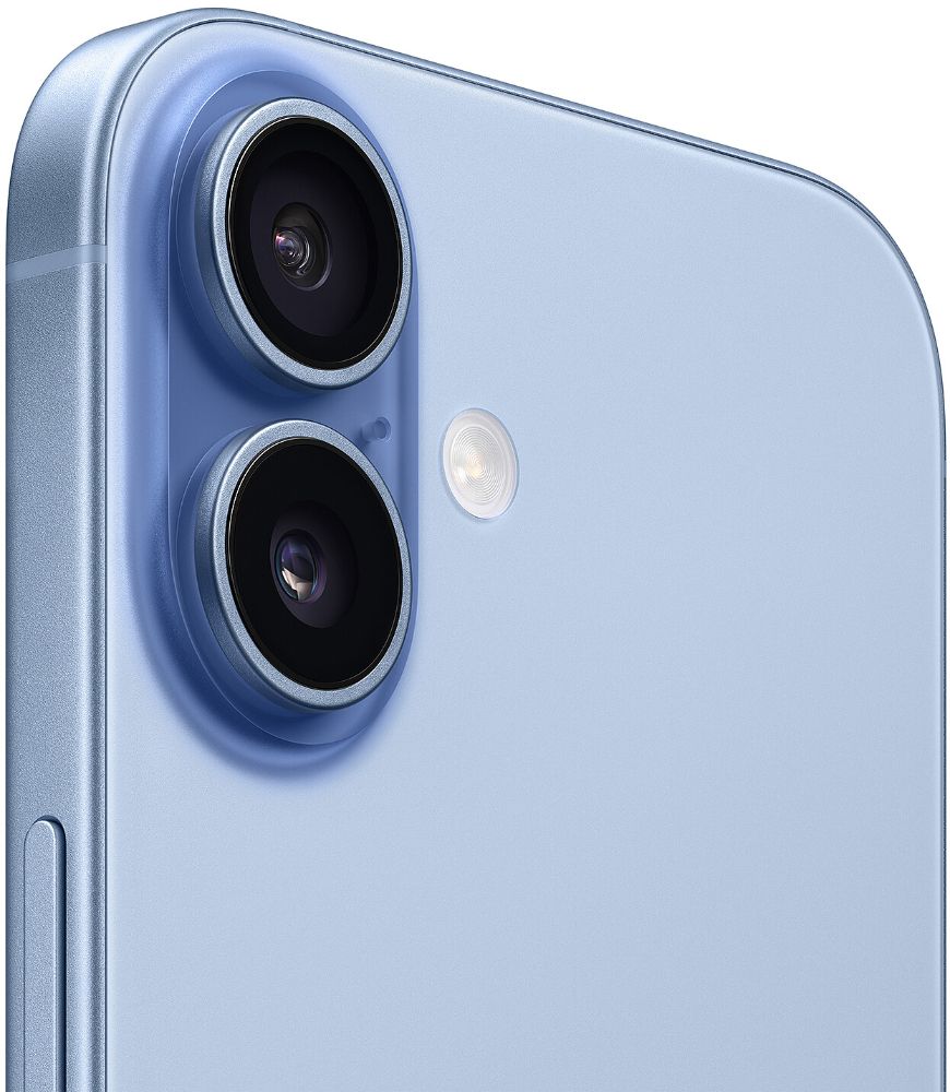 iPhone 17 in Blue Mist — view 2