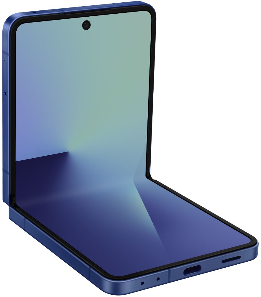 Galaxy Z Flip7 in Blue Shadow — view 2