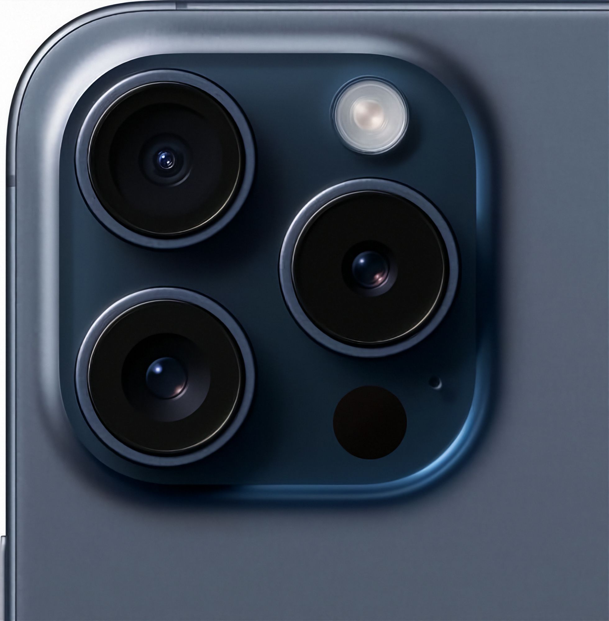 iPhone 15 Pro in Blue Titanium — view 5