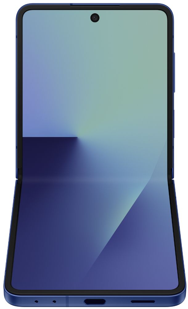 Galaxy Z Flip7 in Blue Shadow — view 6