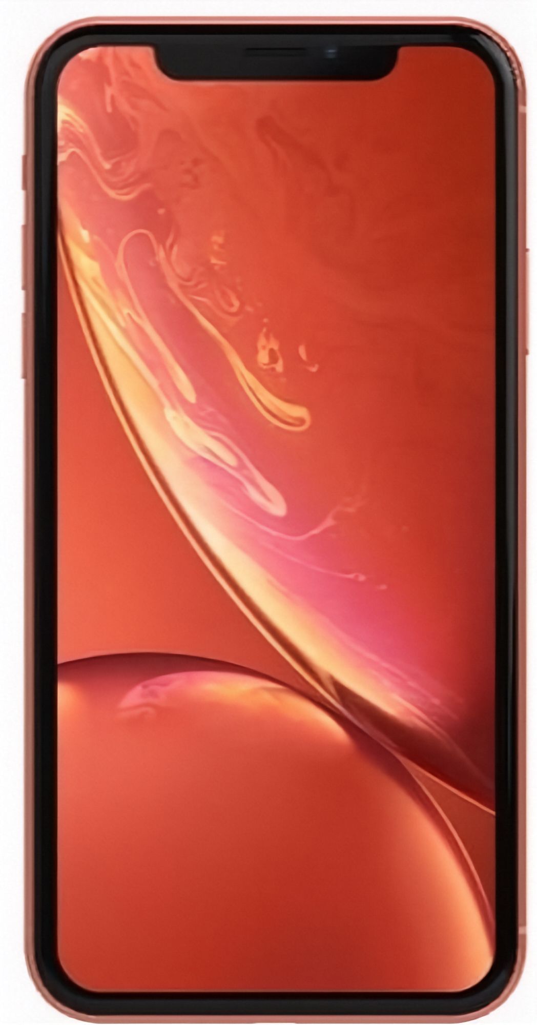 iPhone XR in Coral — view 2