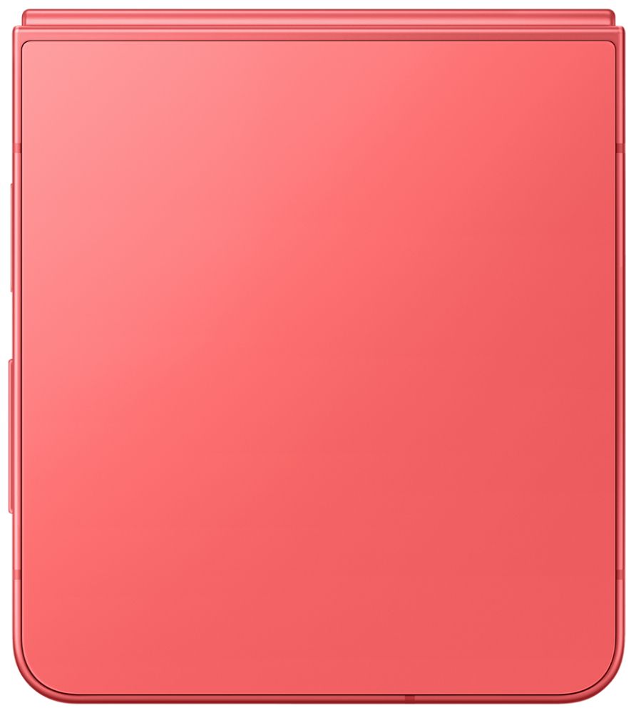 Galaxy Z Flip7 in CoralRed — view 3
