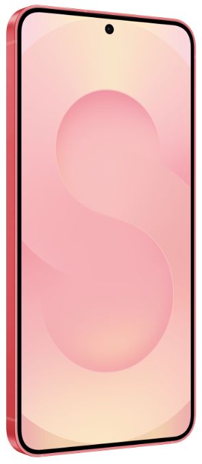 Galaxy S25 in Coral Red — view 3