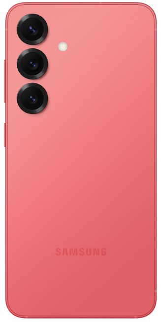 Galaxy S25 in Coral Red — view 5