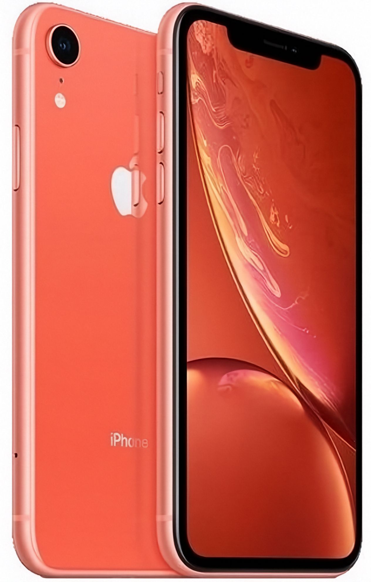 iPhone XR in Coral — view 5