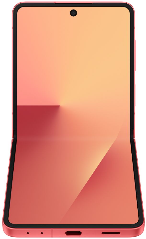 Galaxy Z Flip7 in CoralRed — view 6