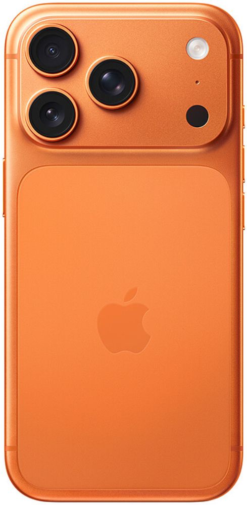 iPhone 17 Pro in Cosmic Orange — view 3