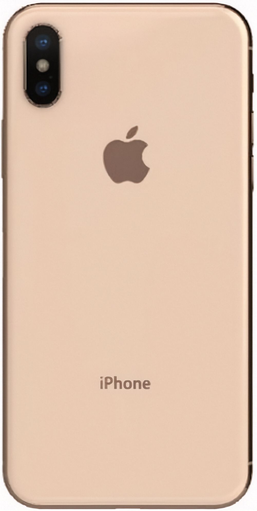 iPhone XS Max in Gold — view 4