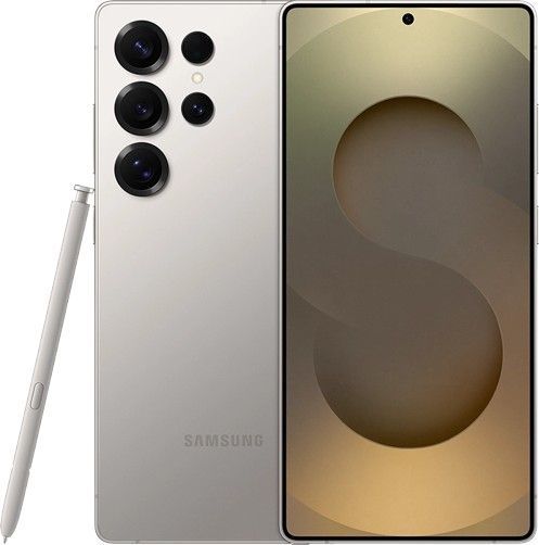 Galaxy S25 Ultra in Titanium Gray — view 1