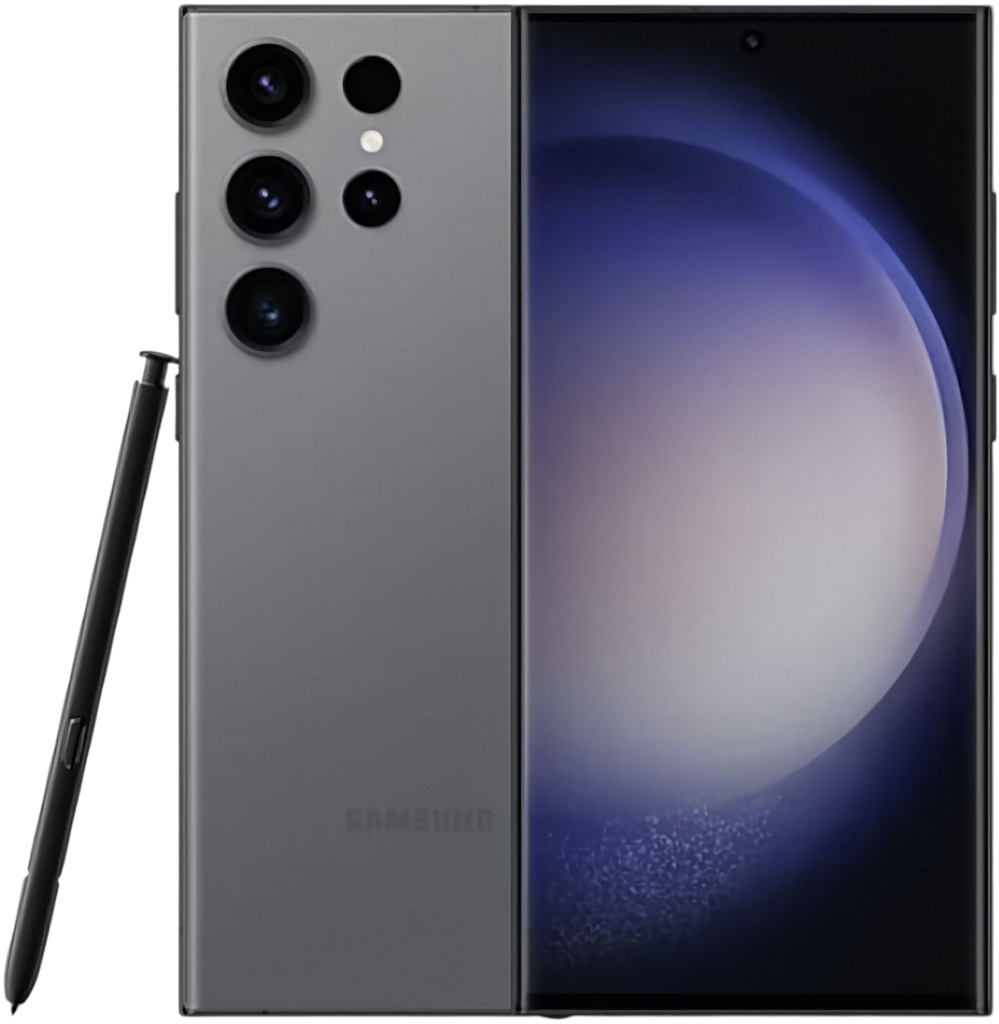 Galaxy S23 Ultra in Graphite — view 1