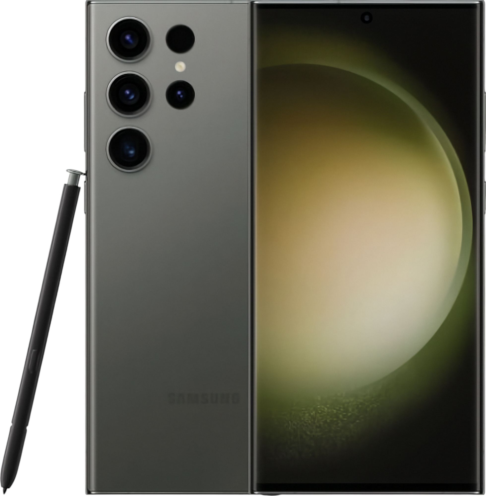 Galaxy S23 Ultra in Green — view 1