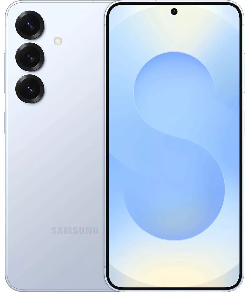 Galaxy S25 in Icy Blue — view 1