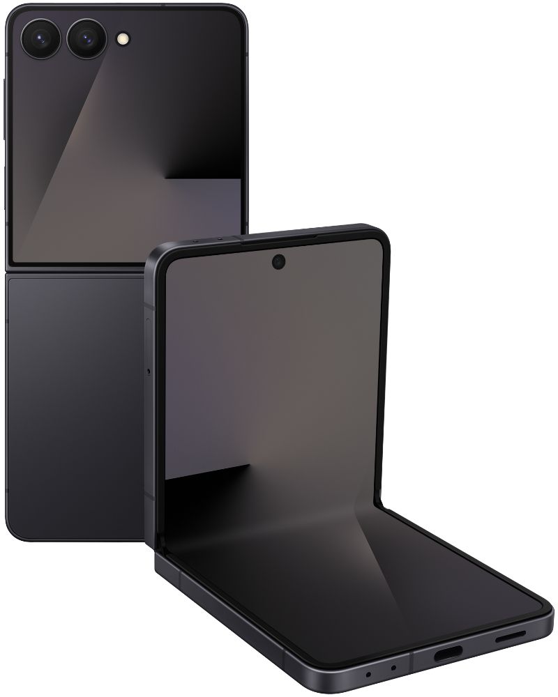 Galaxy Z Flip7 in JetBlack â€” view 1
