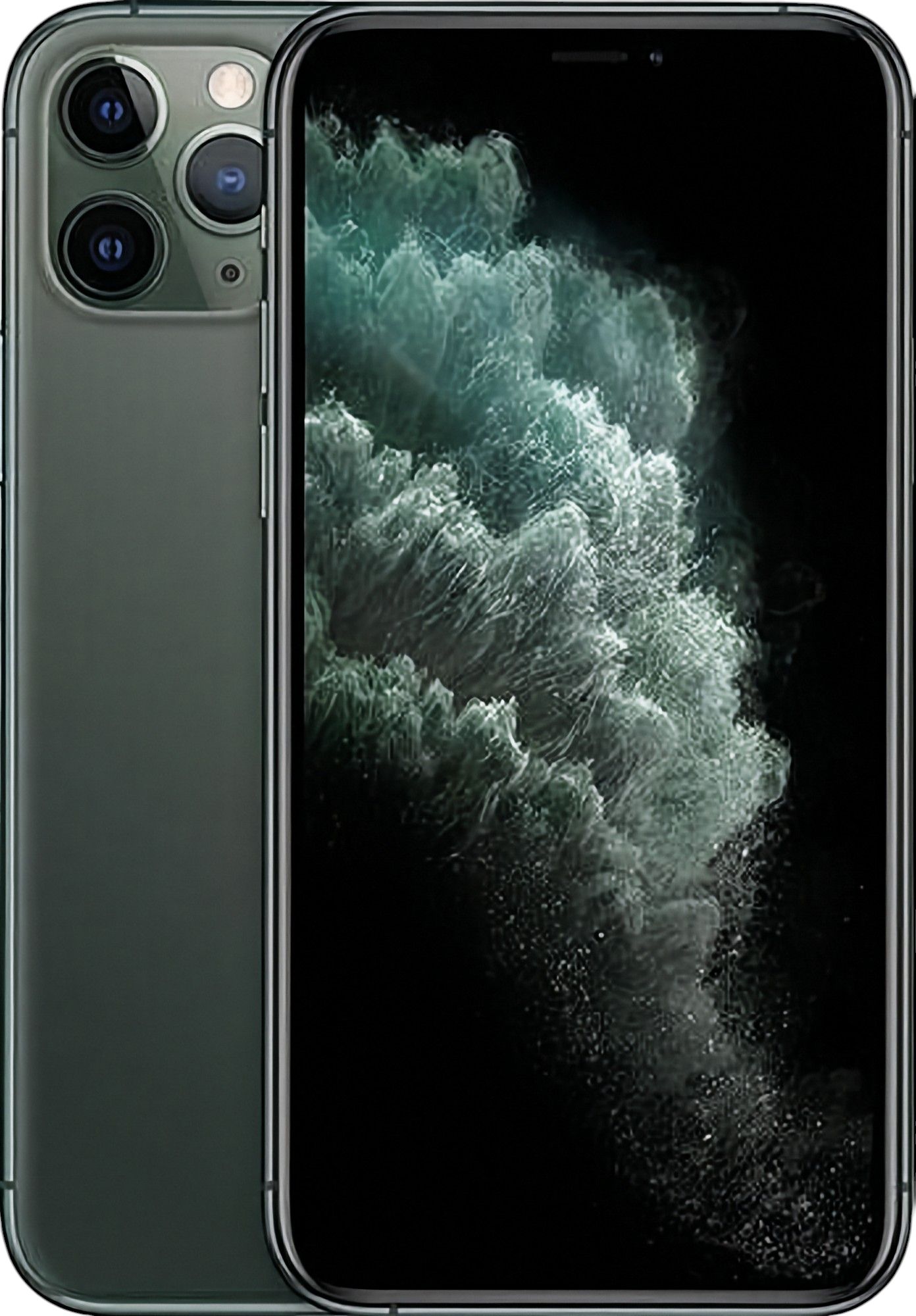 iPhone 11 Pro in Midnight Green — view 1