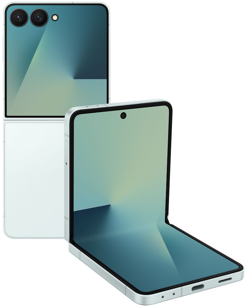 Galaxy Z Flip7 in Mint — view 1