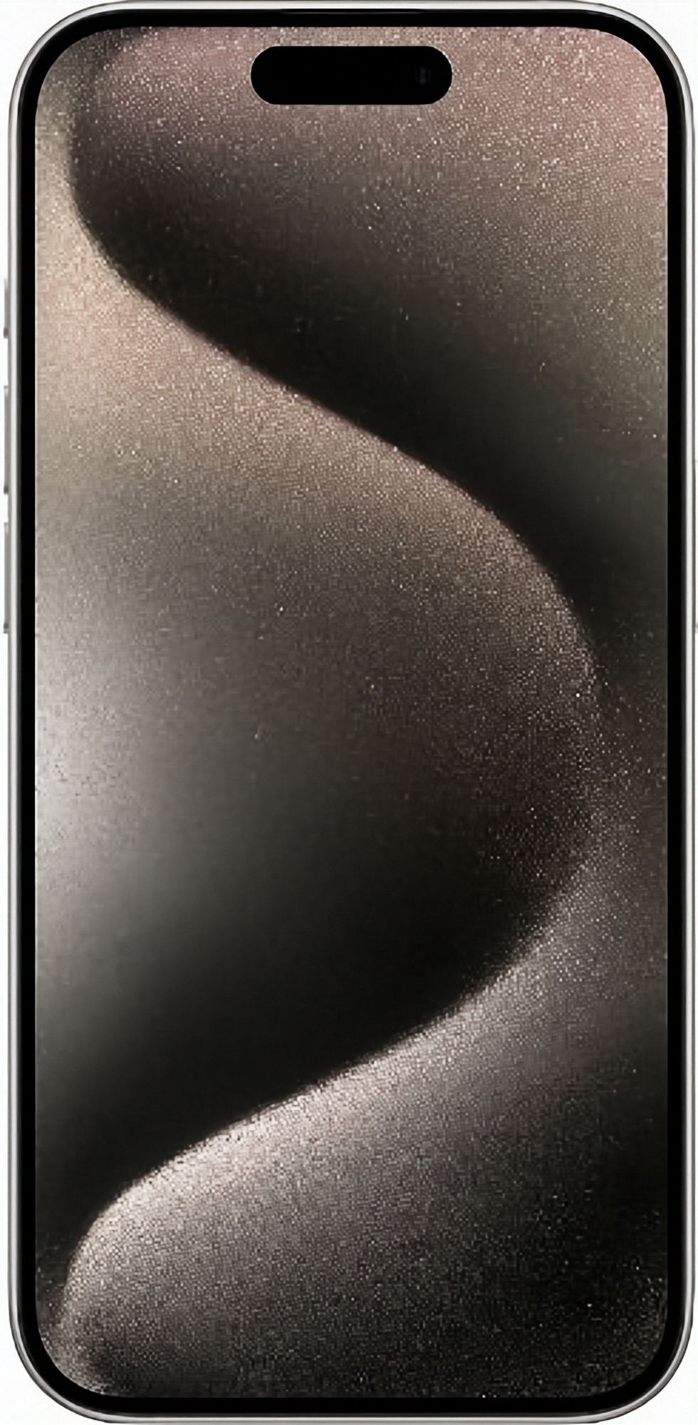 iPhone 15 Pro in Natural Titanium — view 2