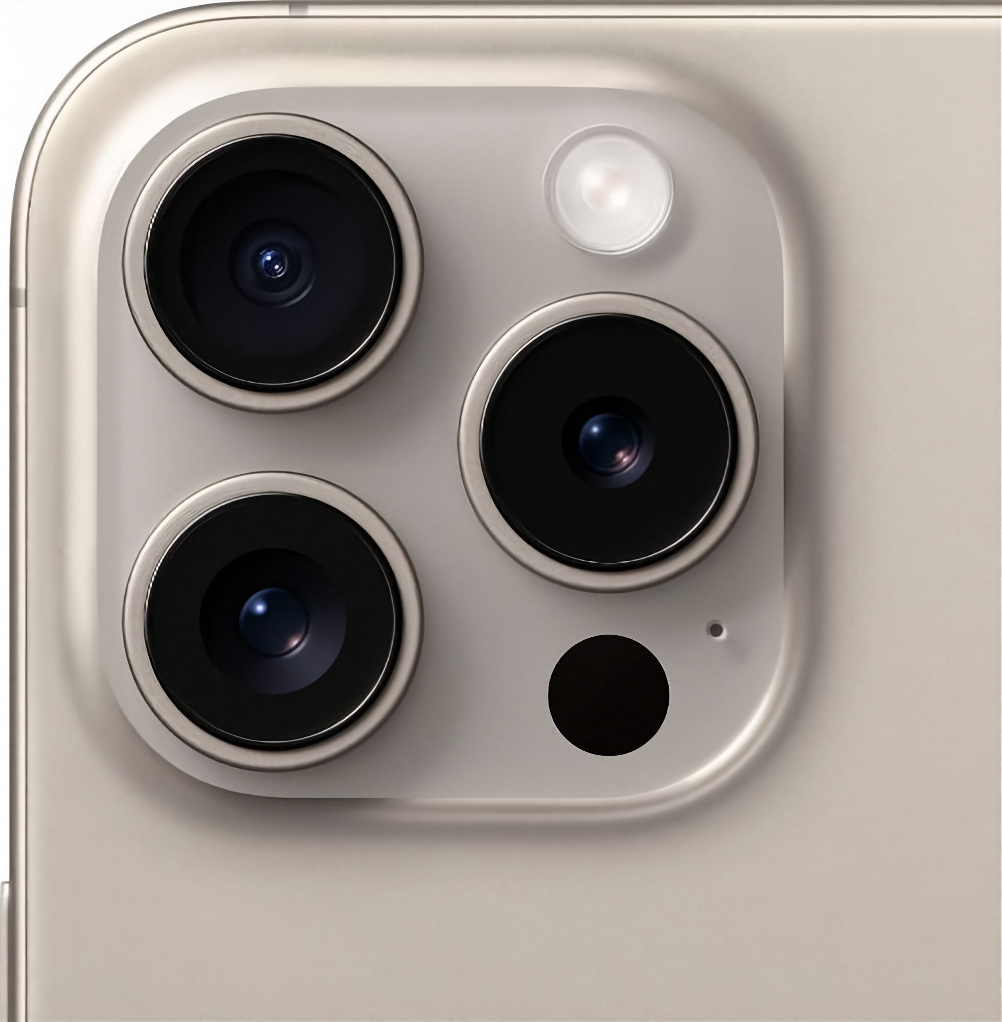 iPhone 15 Pro in Natural Titanium — view 5