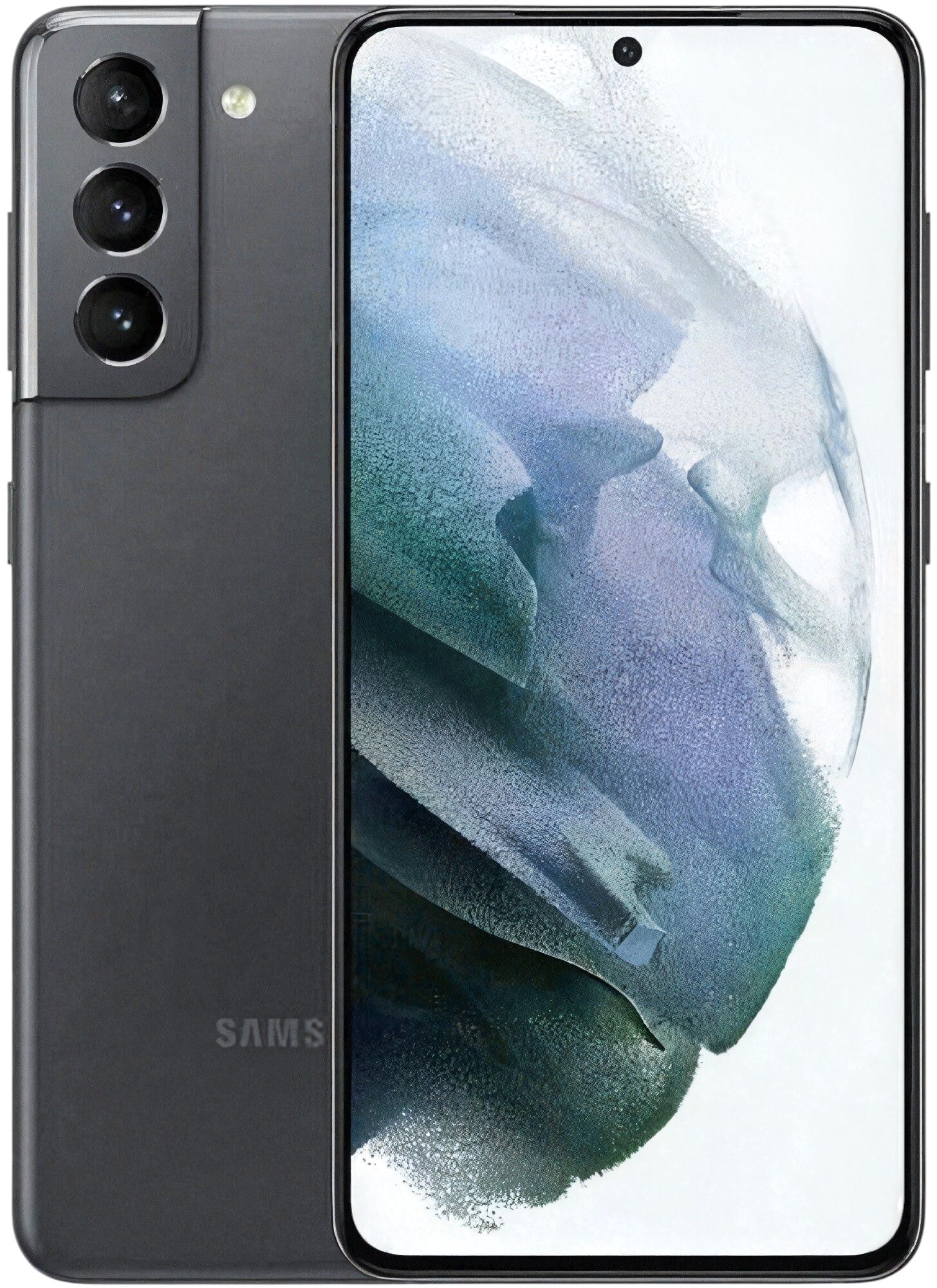 Galaxy S21 in Phantom Gray — view 1