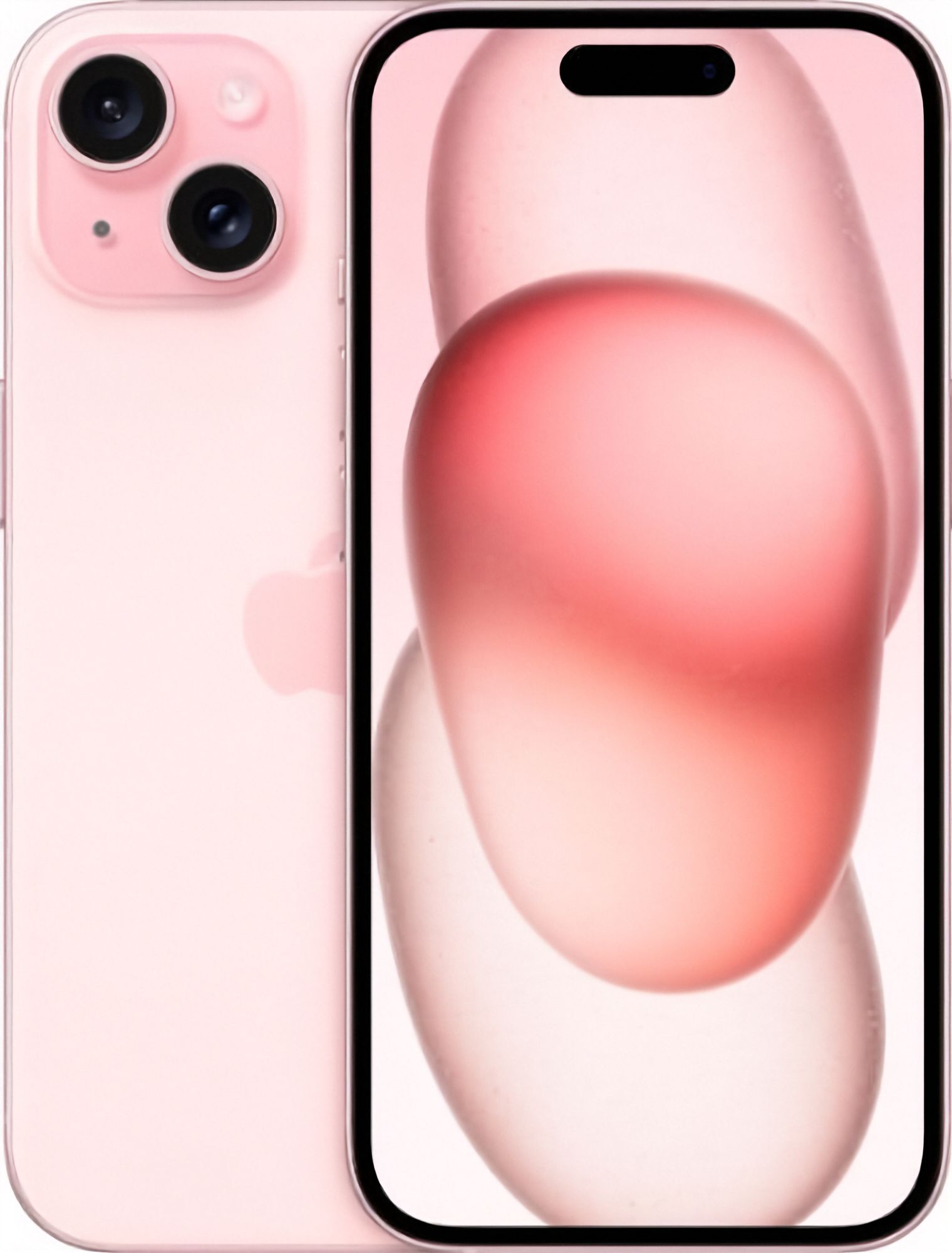 iPhone 15 in Pink — view 1