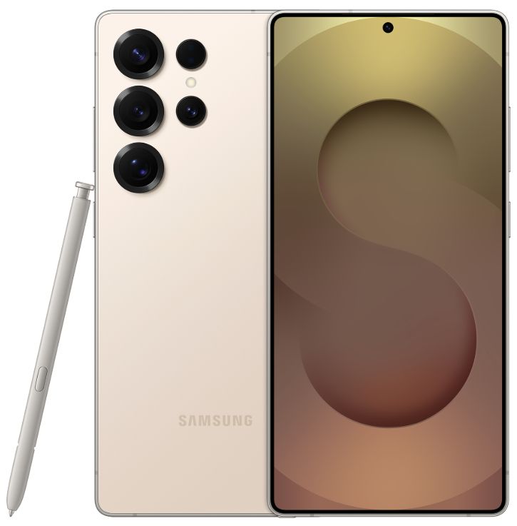 Galaxy S25 Ultra in Titanium Pink Gold — view 1