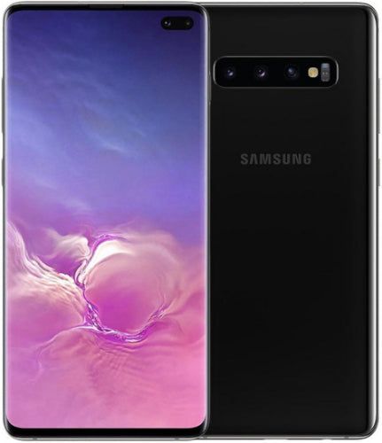 Galaxy S10+ in Prism Black — view 1