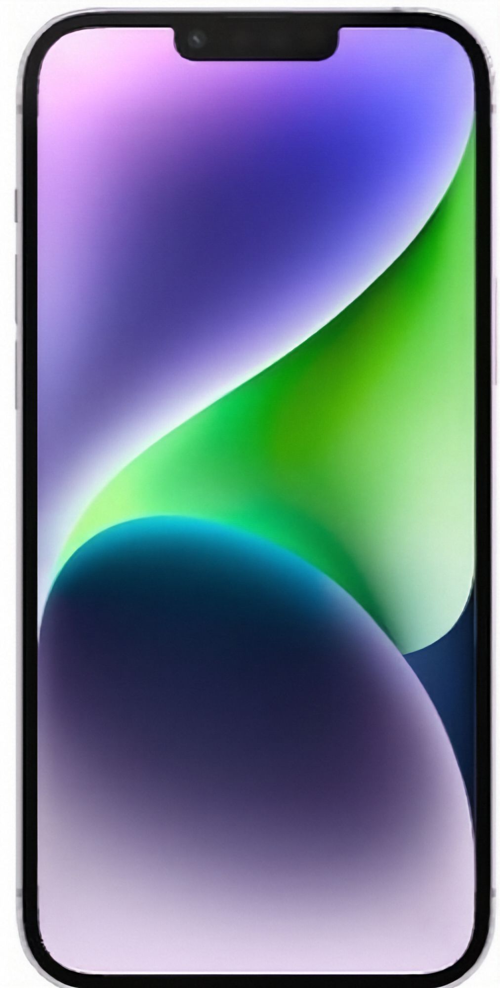 iPhone 14 in Purple — view 2