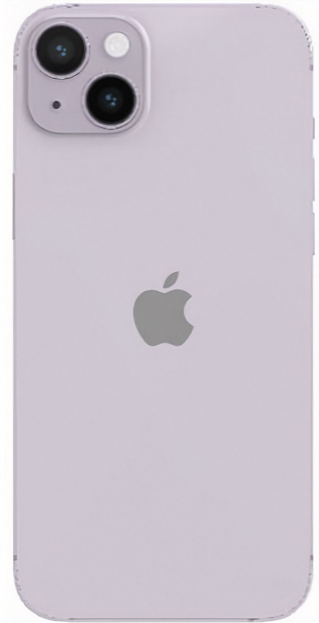 iPhone 14 in Purple — view 3