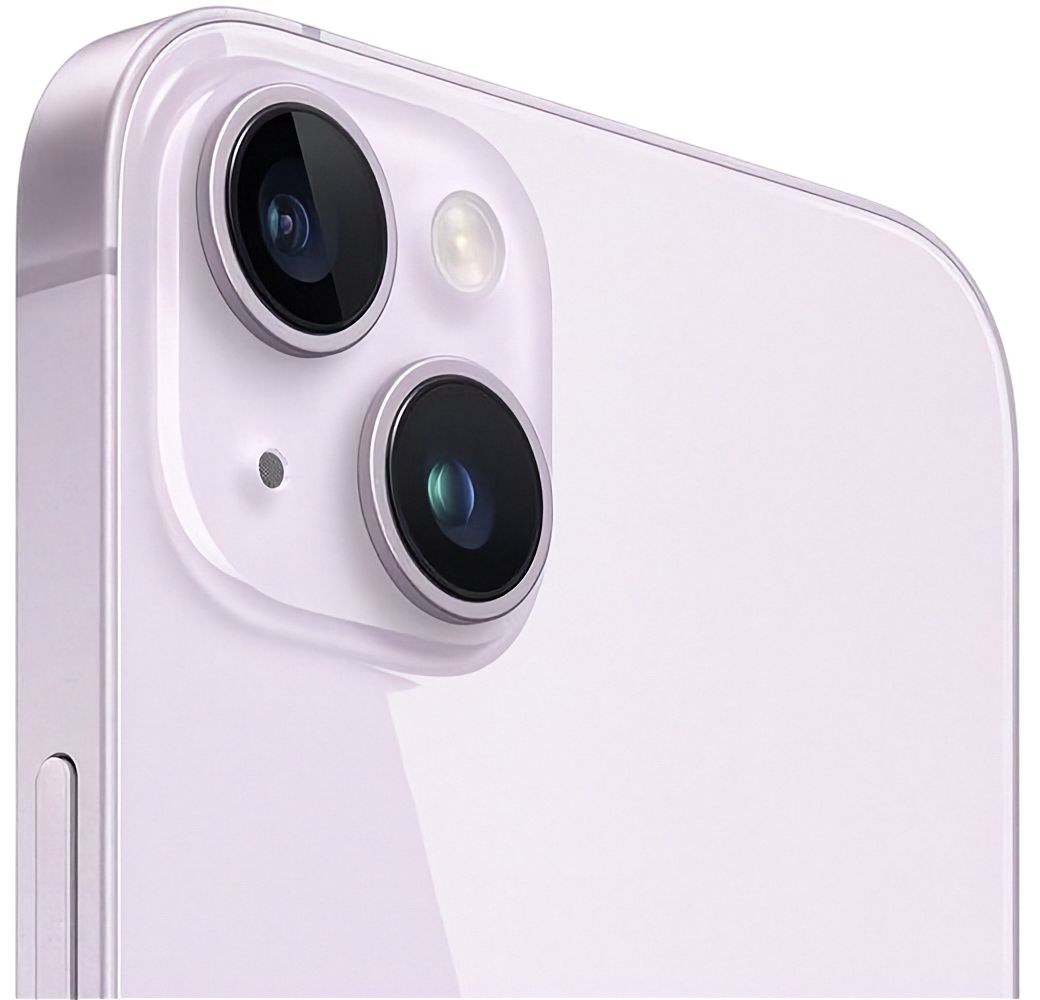 iPhone 14 in Purple — view 4