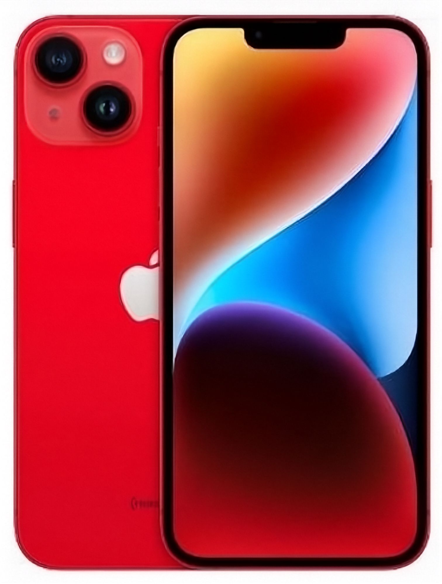 iPhone 14 in Red — view 1