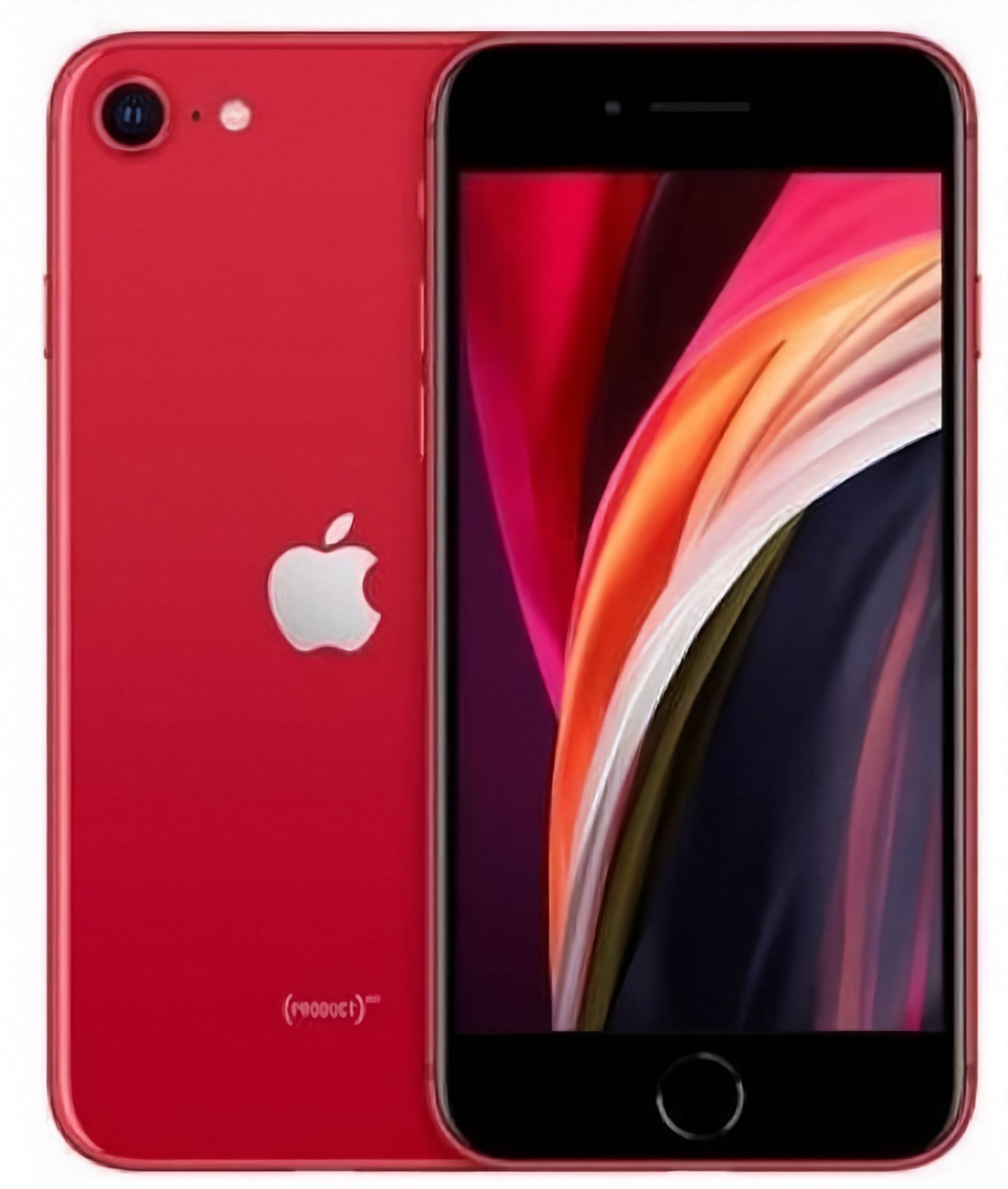 iPhone SE (2020) in Red — view 1