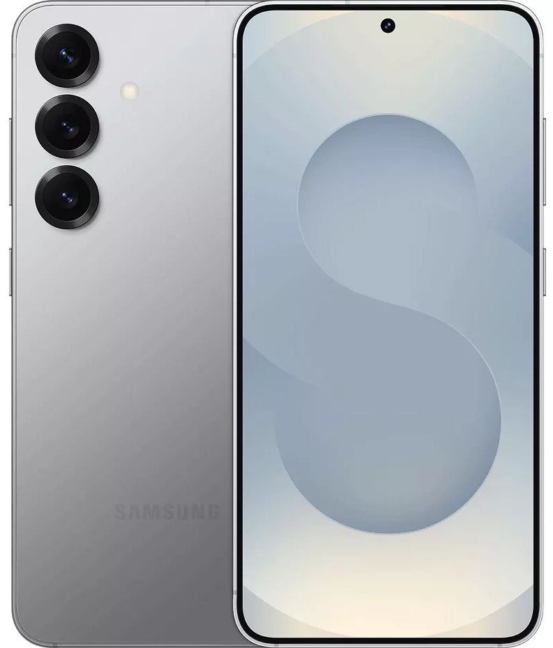 Galaxy S25 in Silver Shadow â€” view 1