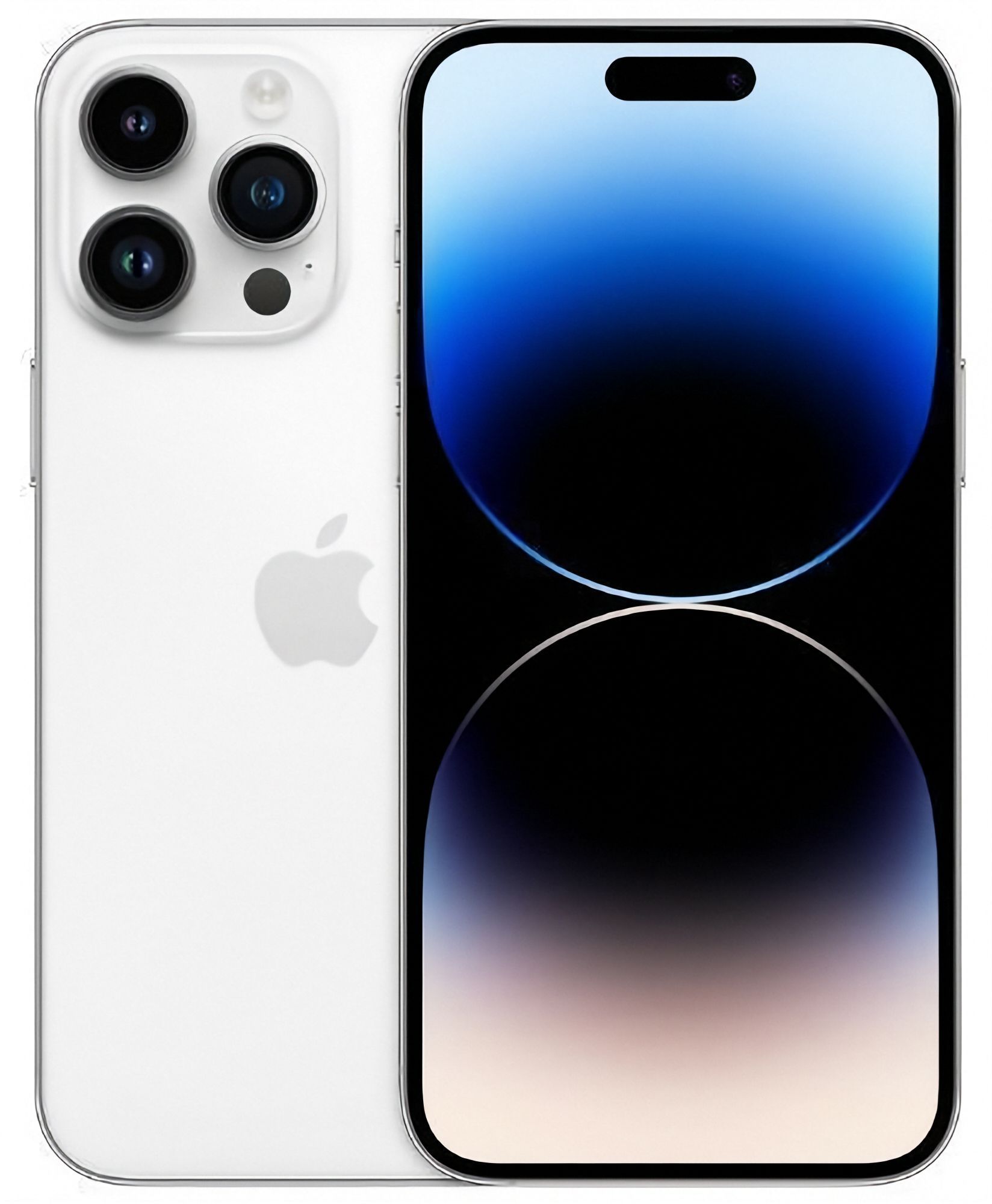iPhone 14 Pro Max in Silver — view 1