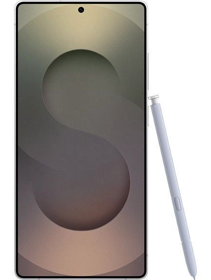 Galaxy S25 Ultra in Titanium White Silver — view 2