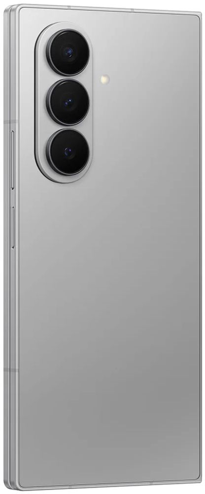Galaxy Z Fold7 in Silver Shadow — view 4