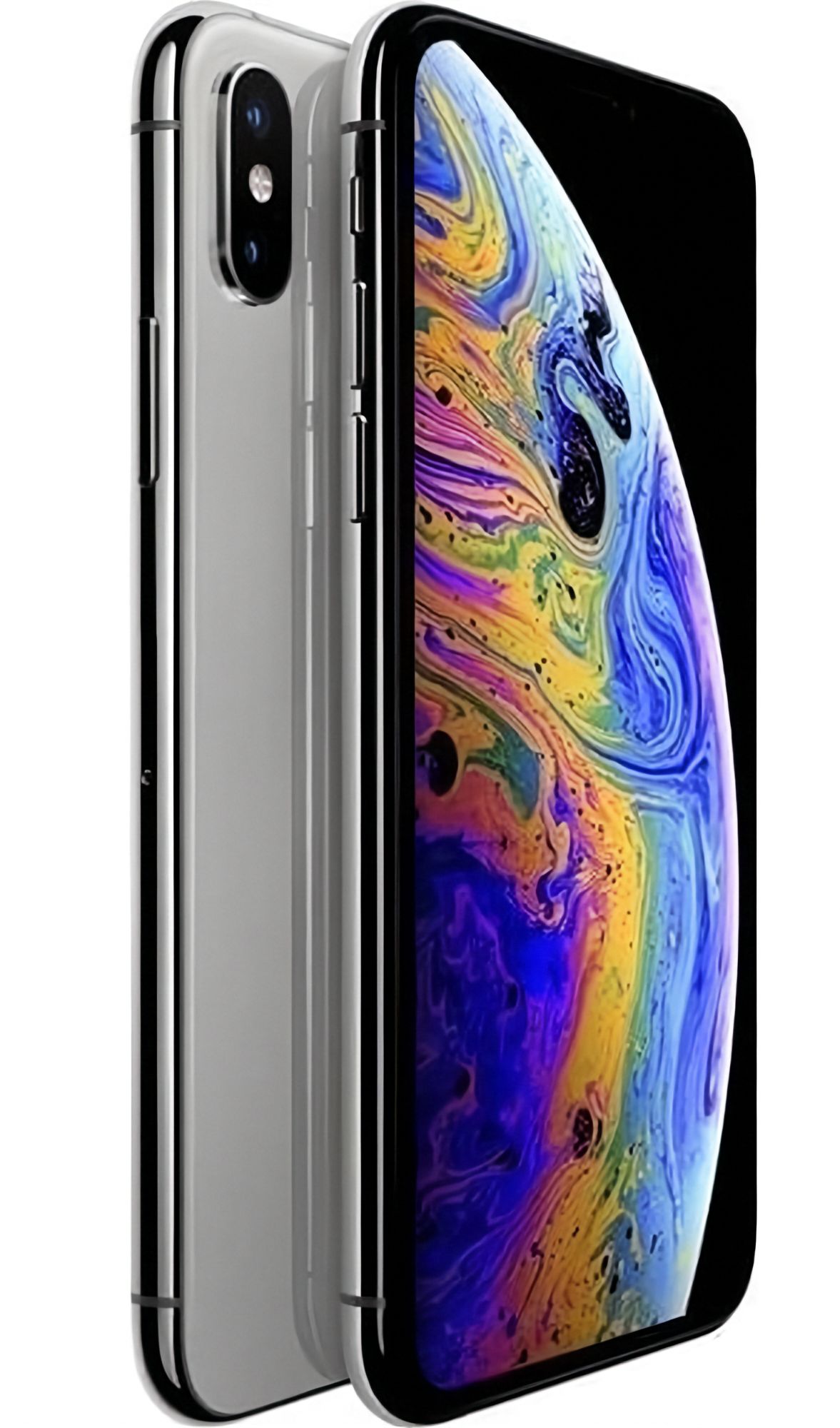 iPhone XS in Silver — view 5