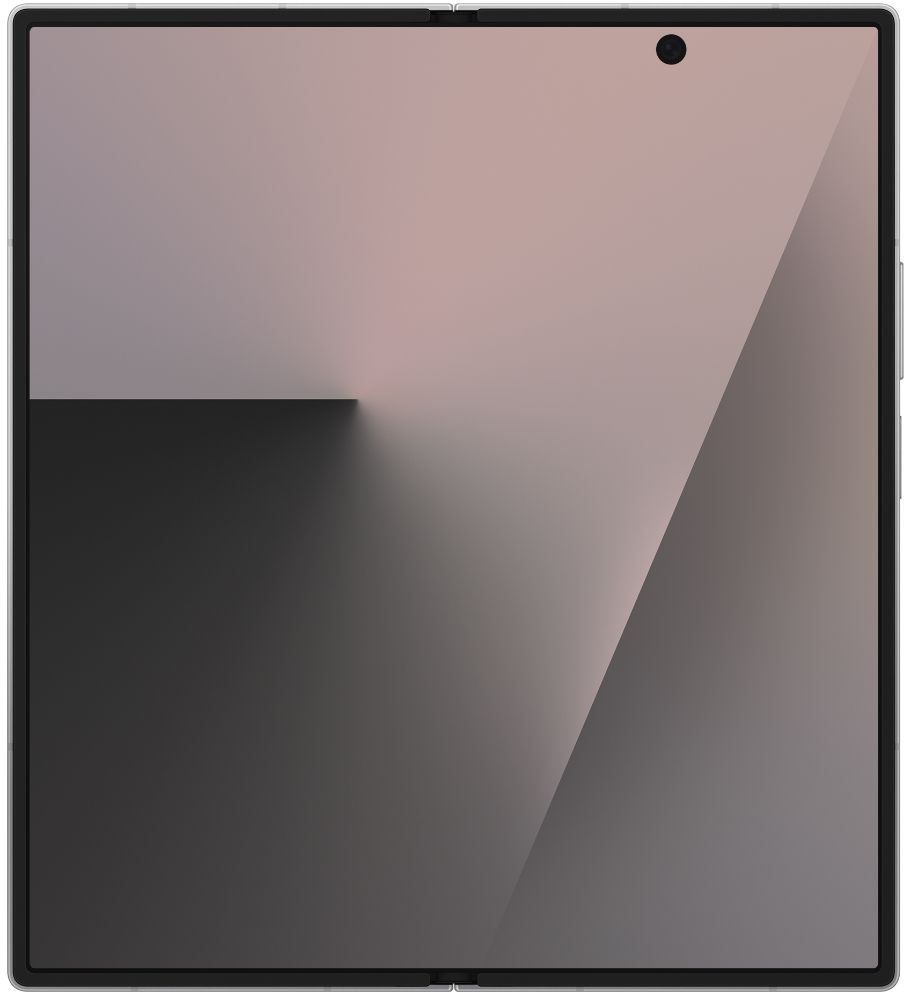 Galaxy Z Fold7 in Silver Shadow — view 6