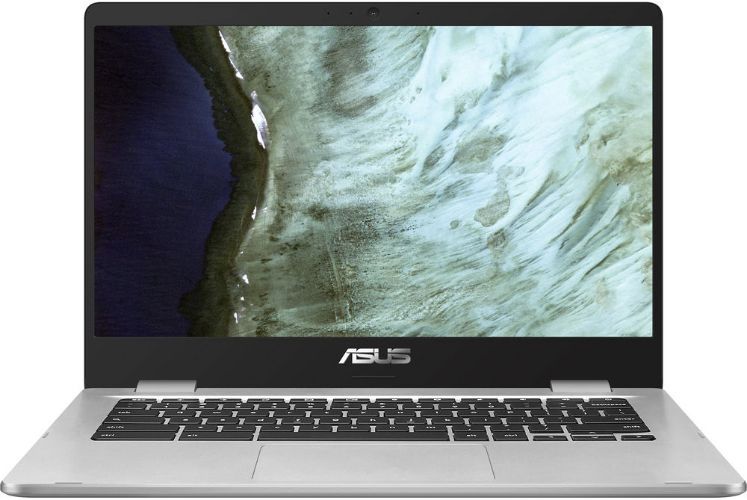 Asus Chromebook C423NA Laptop 14" — Silver | 14 Inch — view 1