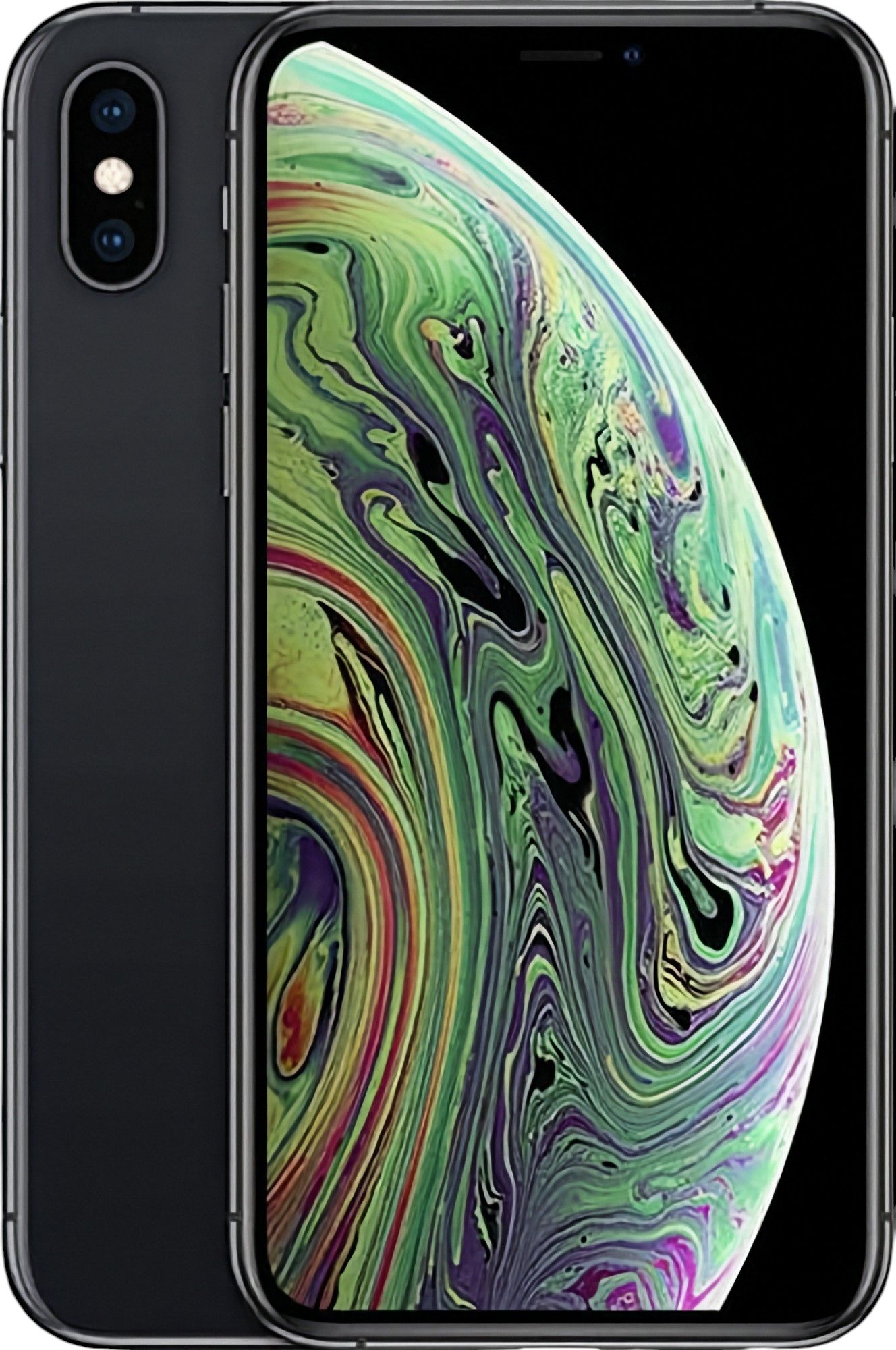 iPhone XS in Space Grey — view 1