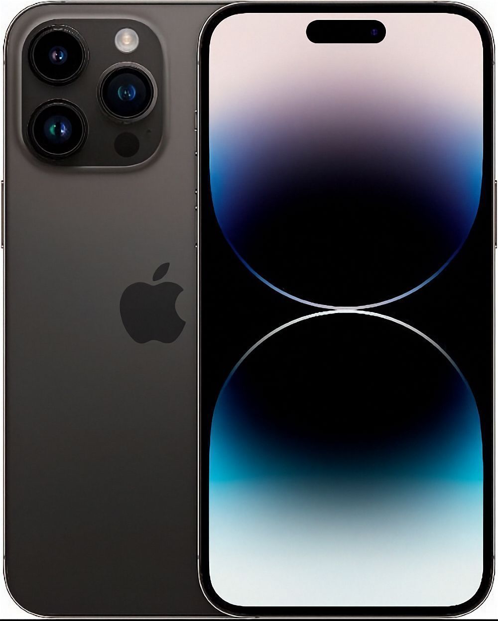 iPhone 14 Pro Max in Space Black — view 1