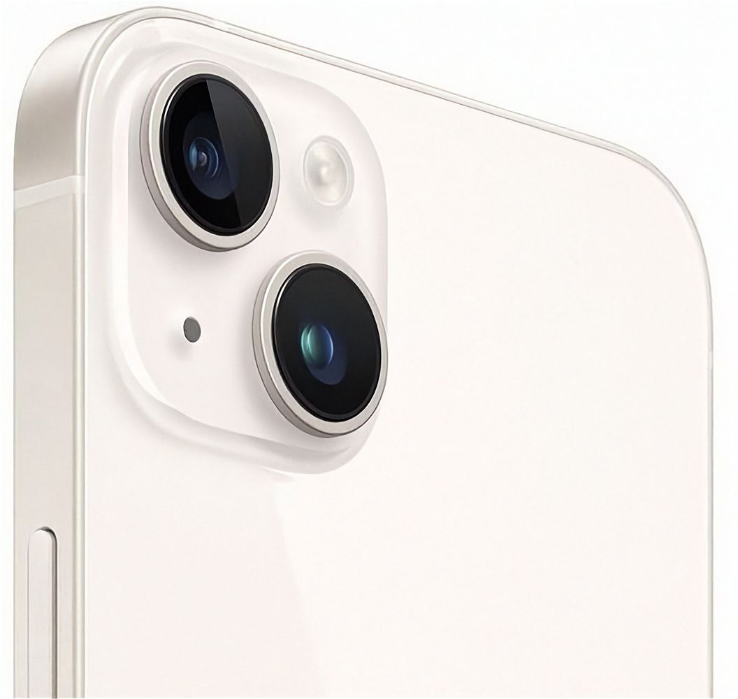 iPhone 14 in Starlight — view 4