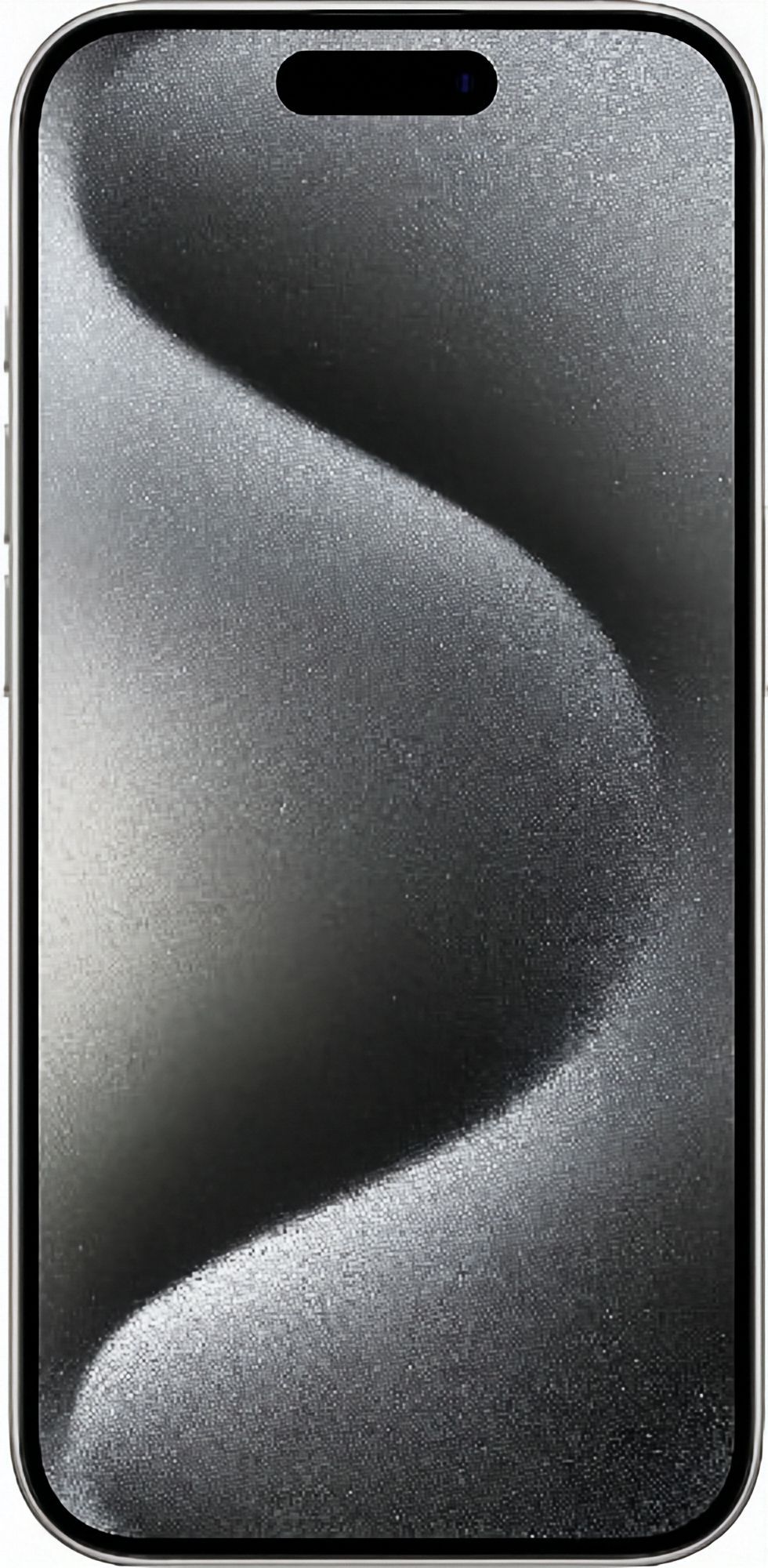 iPhone 15 Pro in White Titanium — view 2